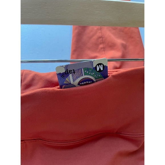 Free People FP Movement High-Rise Ankle Length Ursa Leggings Orange Size L - Picture 11 of 11